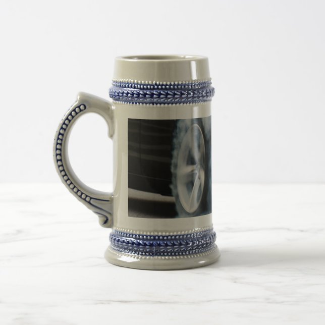 Caneca De Cerveja Queimada de carro preto (Esquerda)