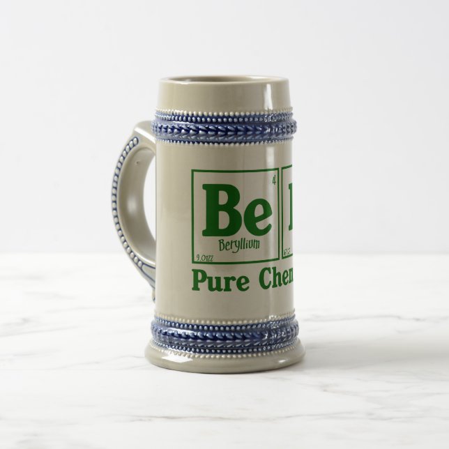 Caneca De Cerveja Química Pura 2 (Frente Esquerda)