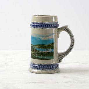 Caneca De Cerveja Raças do veleiro de Antígua