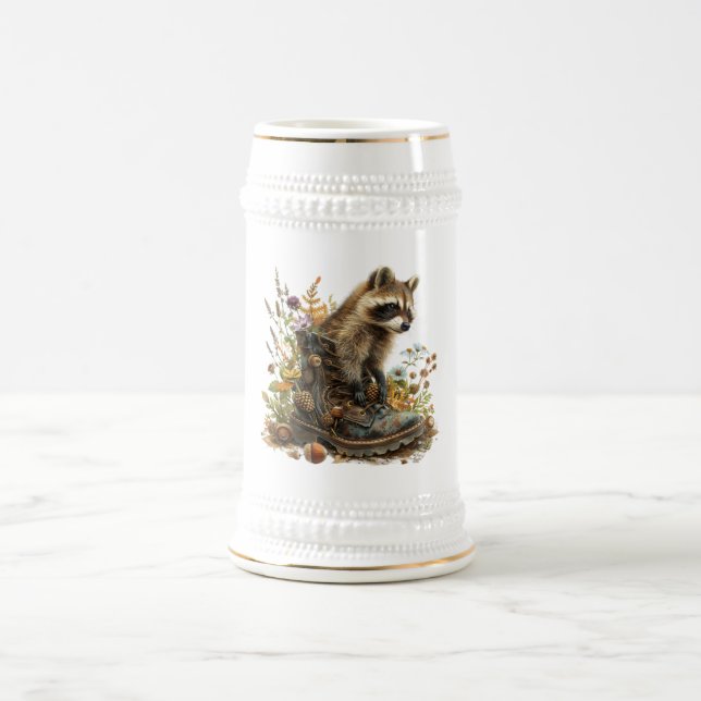 Caneca De Cerveja Raccoon  (Centro)