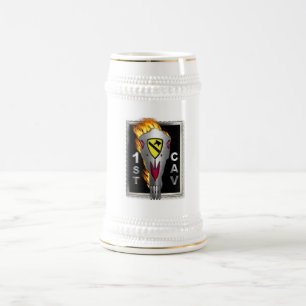 Caneca De Cerveja Radical Flaming Horse Skull 1rua Divisão de Cavala