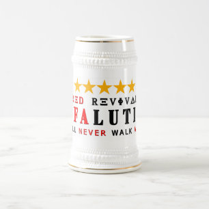 Caneca De Cerveja RAFALUTION - REVI VERMELHO de cinco estrelas