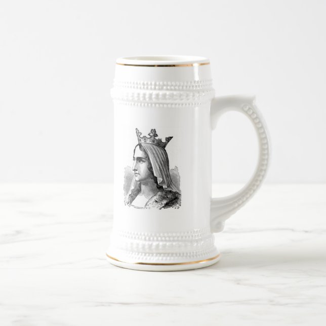 Caneca De Cerveja Rainha Medieval (Direita)