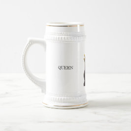 Caneca De Cerveja Rainha Mug