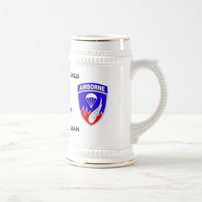 Caneca De Cerveja Rakkasan 187th Inf. Registro. Combate (Pre-101st.) (Direita)