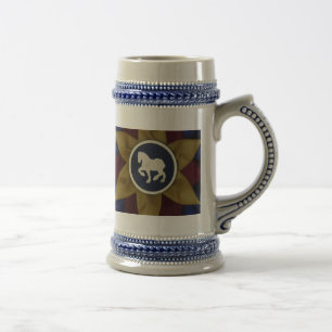 Caneca De Cerveja Rascunho de Rosette Mug