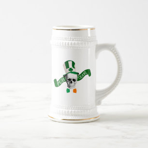 Caneca De Cerveja Rastreio de pub irlandês engraçado