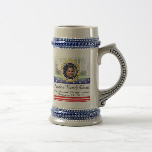 Caneca De Cerveja Re-eleição 2012 do presidente Obama