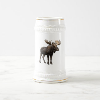 CANECA DE CERVEJA REALISTIC MOOSE DESIGN. SAMER BRASIL