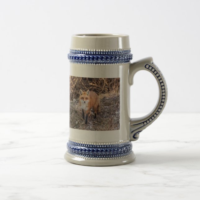 Caneca De Cerveja Red Fox perto e pessoal (Direita)