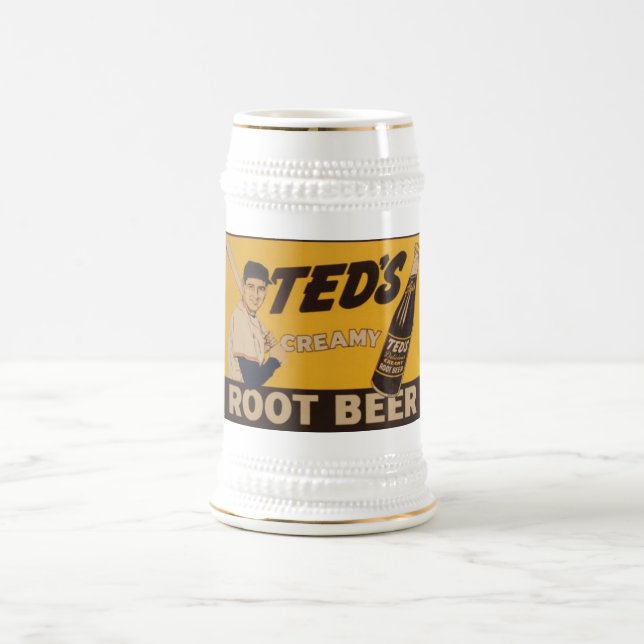 Caneca De Cerveja Refrigerante root beer cremoso de Teds (Centro)