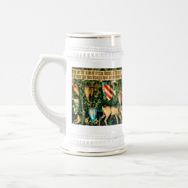 Caneca De Cerveja Rei Artur Medieval William Morris (Esquerda)