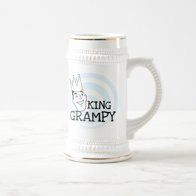 Caneca De Cerveja Rei Grampy Camiseta e presentes (Direita)