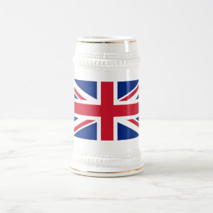 Caneca De Cerveja Reino Unido União Jack Flag das Colônias britânica