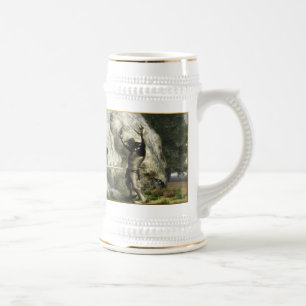 Caneca De Cerveja Renda ou morra, inimigo poderoso