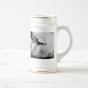 Caneca De Cerveja retrato de porco