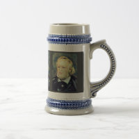Retrato de Richard Wagner por Pierre-Auguste