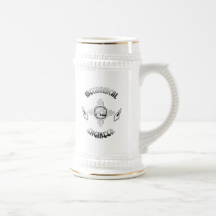 Caneca De Cerveja Retro mecânico do Engenheiro