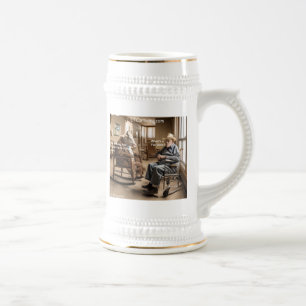 Caneca De Cerveja Rick London Aposentado Far Side Vaca Gosta de Se G