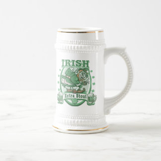 Caneca de cerveja robusta extra irlandesa da