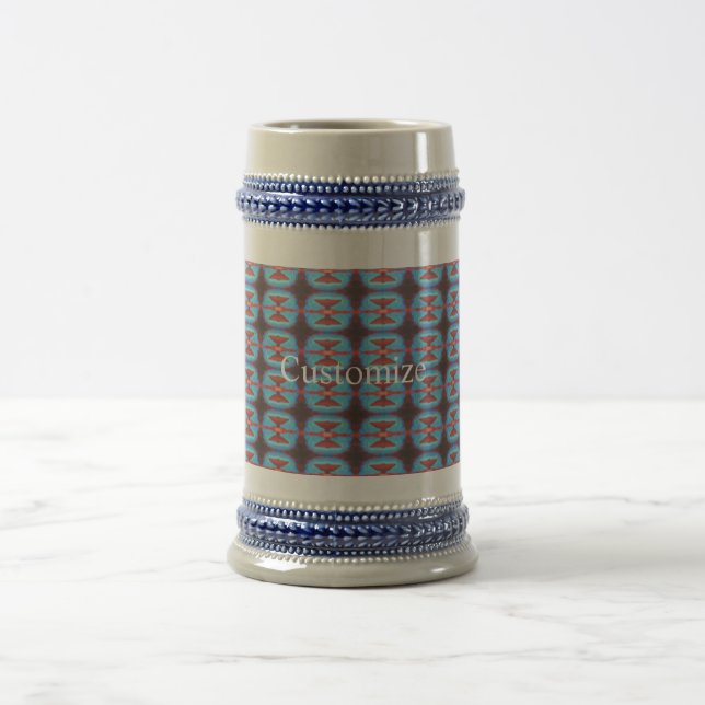 Caneca De Cerveja Rochas vermelhas do Navajo Thunder_Cove (Centro)