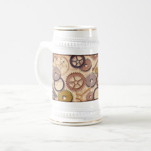 Caneca De Cerveja Rodas, Artes, Chaves, Tintas De Óleo De Mapas Anti