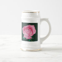 Caneca de cerveja rosa de Petéis