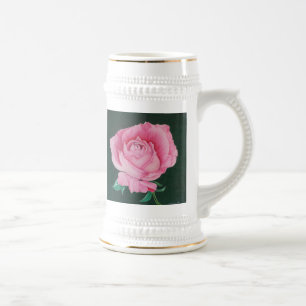 Caneca de cerveja rosa de Petéis