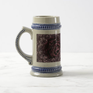 Caneca De Cerveja Rosa Mandala