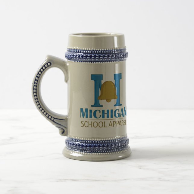 Caneca De Cerveja Roupa da Escola de Michigan (Esquerda)