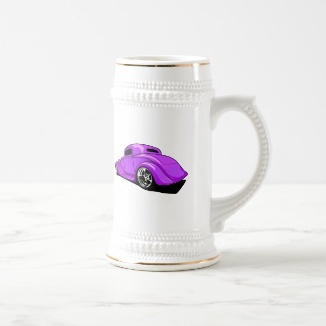 Caneca De Cerveja Roxo de Rod da rua (Direita)