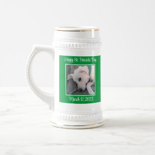 Caneca De Cerveja Rua de Fotografias Bonita, Cachorro Preguiçoso Ver