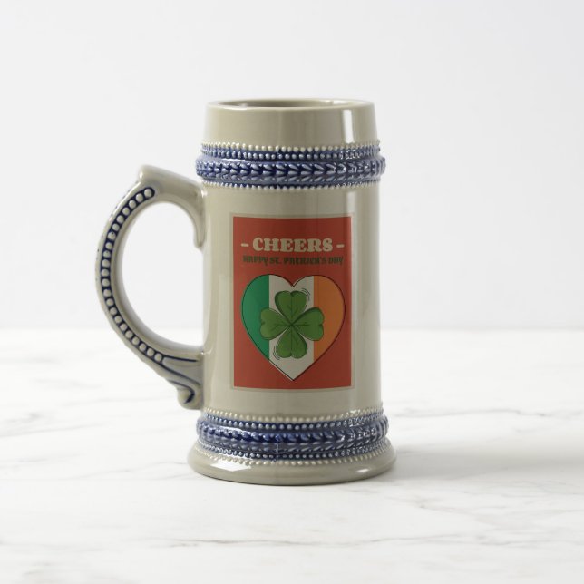 CANECA DE CERVEJA RUAS FELIZES. DIA DE PATRICK (Esquerda)