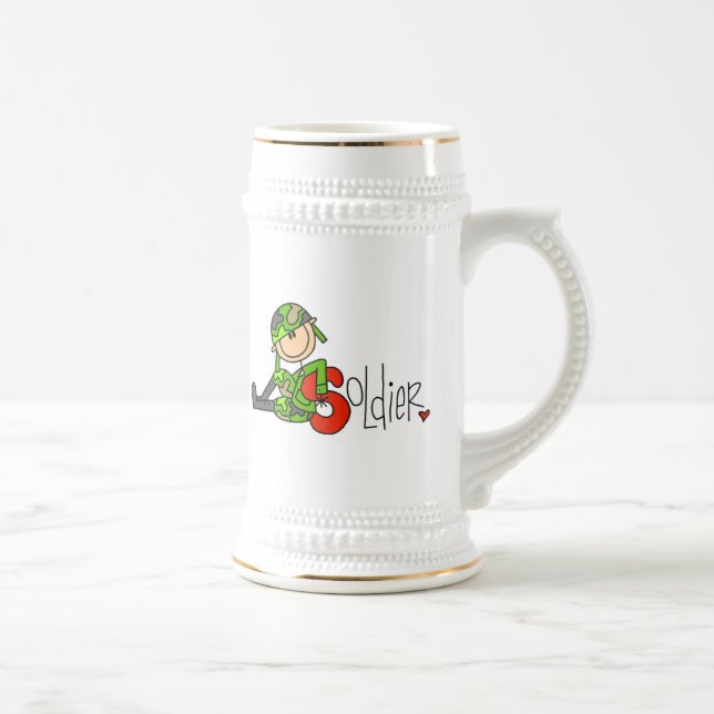 Caneca De Cerveja S é para Soldado (Direita)