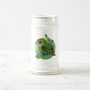 Caneca De Cerveja Salvar o Kakapo