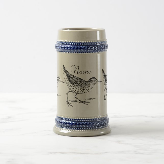 Caneca De Cerveja Sandpiper Shorebird Thunder_Cove (Centro)