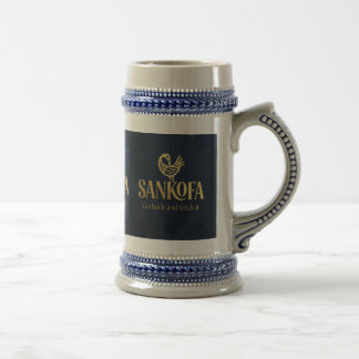 Caneca De Cerveja Sankofa — Voltar e Buscar" Tipo de Patrimônio Ganê