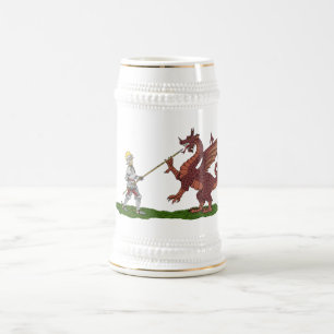 Caneca De Cerveja Santo do Século 15 George