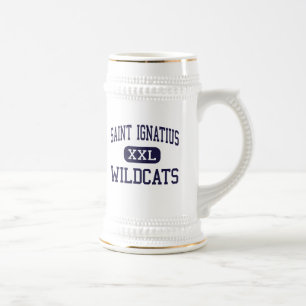 Caneca De Cerveja Santo Ignatius - Wildcats - alto - Cleveland Ohio