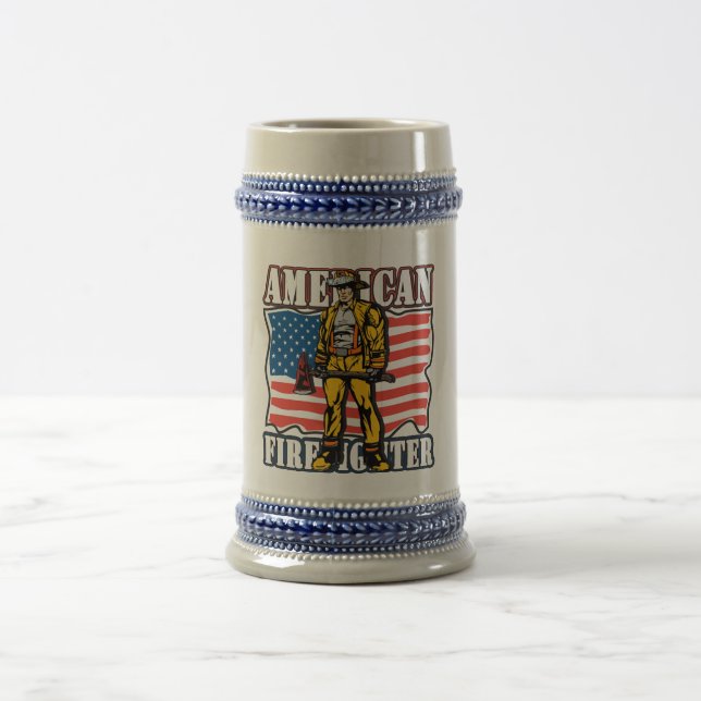 Caneca De Cerveja Sapador-bombeiro americano (Centro)