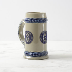 Caneca De Cerveja Sargento-Mor da Força Aérea CMSgt