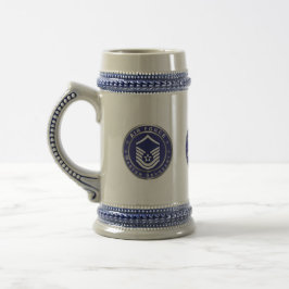 Caneca De Cerveja Sargento-Mor da Força Aérea MSgt