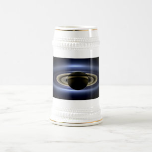 Caneca De Cerveja Saturno Eclipsou o Sol a partir do Orbitador Cassi