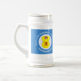 Caneca De Cerveja Scot Lion Rampant Angel Hanukkah Flag Personalizad