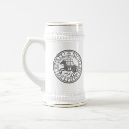 Caneca De Cerveja Selo dos Cavaleiros Templários Dois Cavaleiros Med