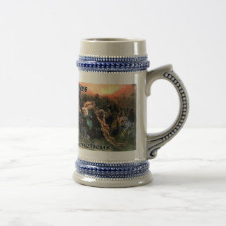 Caneca de cerveja selvagem da caça da AR