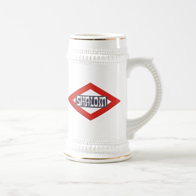 Caneca De Cerveja Shalom (Direita)