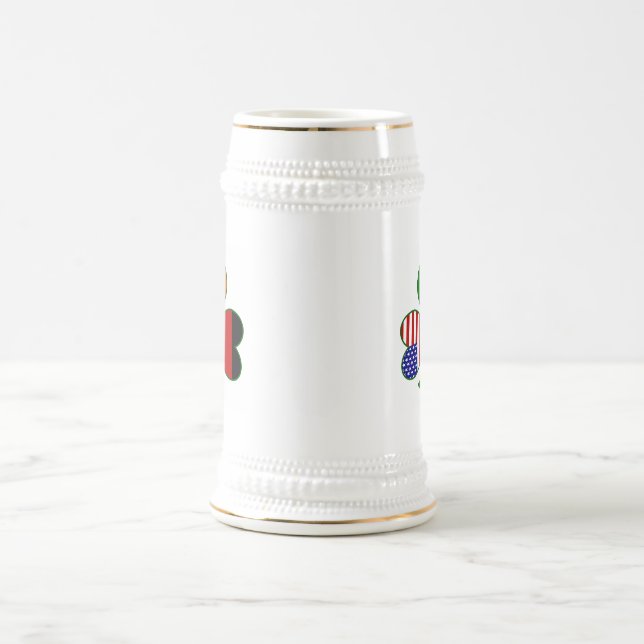 Caneca De Cerveja Shamrock alemão (Centro)