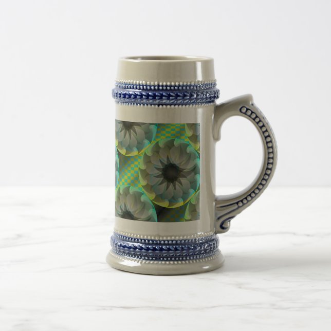 Caneca De Cerveja Shark espiral de Kenneth Yoncich (Direita)