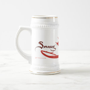 Caneca De Cerveja Silhuette e nome SMAUG™